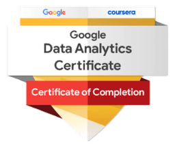 Google Data Analytics Certificate